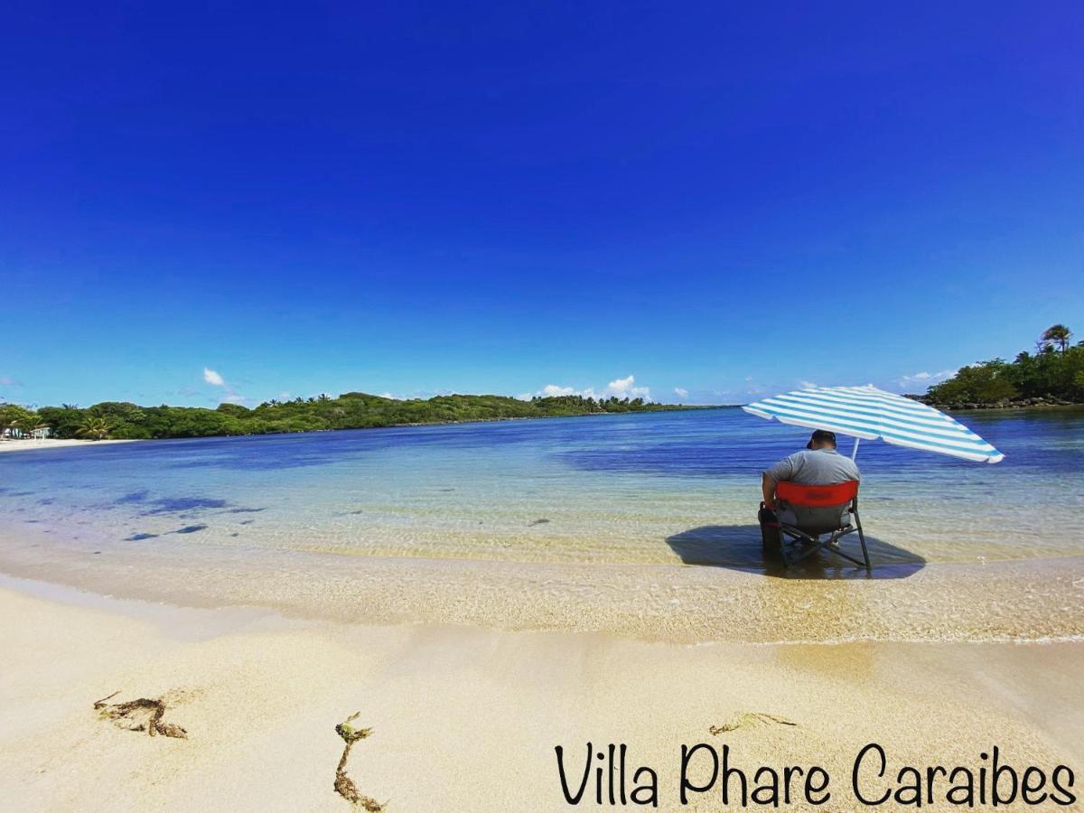 Villa Phare Caraibes Guadeloupe - Rooftop Jacuzzi & Ocean View Le Moule Zewnętrze zdjęcie